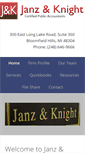 Mobile Screenshot of janzandknight.com